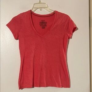 Patagonia hot pink cap sleeve tee